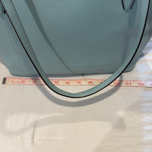 KATE SPADE DARLING ROBIN EGG BLUE BAG..PEBBLED TEXTURE..EXCELLENT CONDITION!!! - Picture 13 of 16